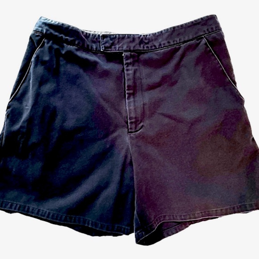 Navy shorts with distressed accents.  Polo Jeans by Ralph Lauren. Size 10.